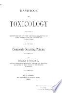 Hand-book of Toxicology