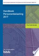 Handboek Personenbelasting 2017