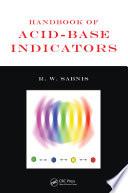 Handbook of Acid-Base Indicators