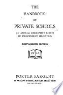 Handbook of American Private Schools