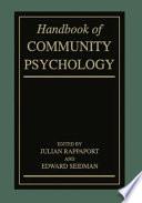 Handbook of Community Psychology