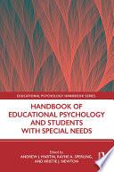 Handbook of Educational Psychology and Students with Special Needs
