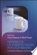 Handbook of Evidence-based Psychotherapies