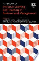 Handbook of Inclusive Learning and Teaching in Business and Management