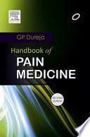 Handbook of Pain Medicine - E-Book