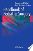 Handbook of Pediatric Surgery