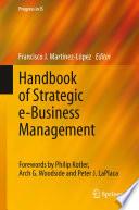 Handbook of Strategic e-Business Management