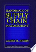 Handbook of Supply Chain Management