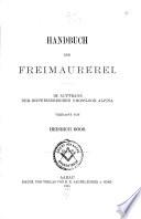 Handbuch der Freimaurerei