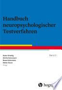 Handbuch neuropsychologischer Testverfahren
