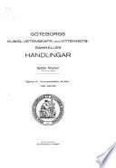 Handlingar