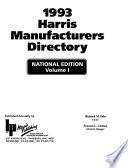 Harris Manufacturers Directory