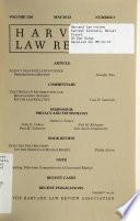 Harvard Law Review