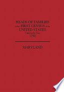 Heads of Families at the First Census of the United States Taken in the Year 1790