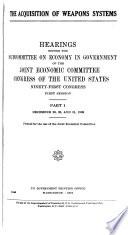 Hearings, Reports and Prints of the Joint Economic Committee