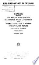 Hearings, Reports and Prints of the Senate Committee on the Judiciary