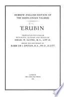 Hebrew-English Edition of the Babylonian Talmud