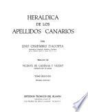 Heráldica de los apellidos canarios