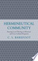 Hermeneutical Community