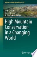 High Mountain Conservation in a Changing World