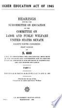Higher Education Act of 1965