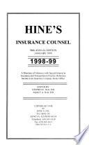 Hine's Insurance Counsel