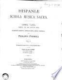 Hispaniae schola musica sacra