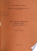 Hispanic Foundation Bibliographical Series