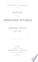 Histoire d'une association ouvrière