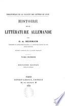 Histoire de la littérature allemande