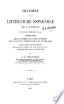 Histoire de la littérature espagnole: Depuis l'avénement de la maison de Bourbon jusqu'à la fin de la première partie di dix-neuvième siècle