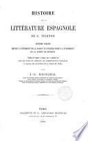 Histoire de la littérature espagnole