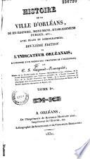 Histoire de la ville d'Orléans...