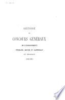 Histoire des concours généraux de l'enseignement primaire, moyen et supérieur en Belgique (1840 - 1881): 1860-1872