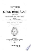 Histoire du siège d'Orléans