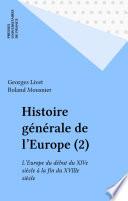 Histoire générale de l'Europe (2)