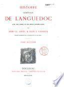 Histoire générale de Languedoc