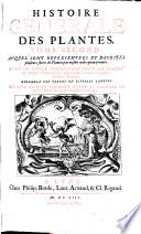 Histoire generale des plantes contenant 18 livres etc. ou sont pourtraites et descrites infinies plantes etc. faite francoise par Jean Desmoulins