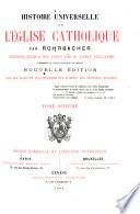 Histoire universelle de l'église catholique