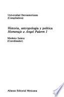 Historia, antropología y política