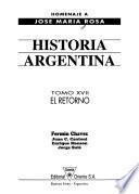 Historia argentina: Al retorno