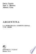 Historia argentina; [dirigida por Tulio Halperin Donghi.]