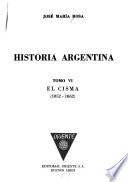 Historia argentina: El cisma (1852-1862)