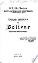 Historia biologica de Bolívar