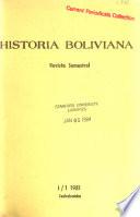 Historia boliviana