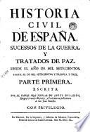 Historia ciuil de España, 1