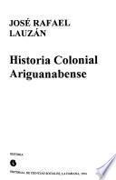 Historia colonial ariguanabense