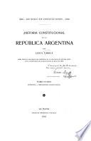 Historia constitucional de la República Argentina: Apendices: Documentos justificativos