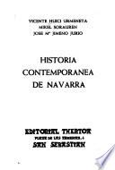 Historia contemporánea de Navarra