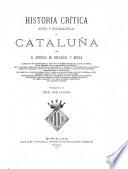 Historia crítica, civil y eclesiástica, de Cataluña